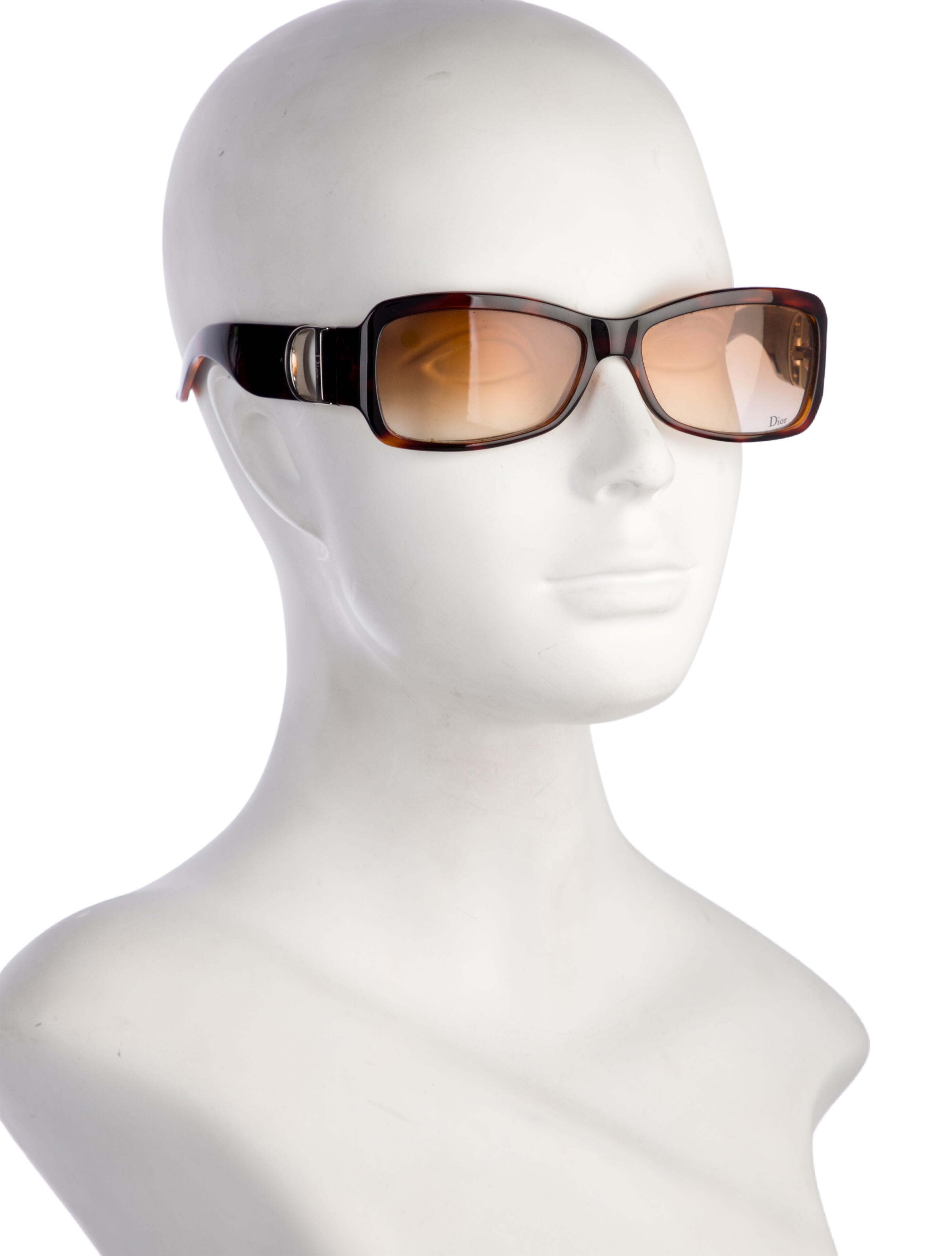 Christian Dior Square Gradient Sunglasses